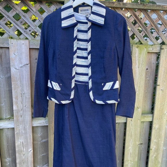 1950s Made in Canada Dress with Blazer - Picture 9 of 9